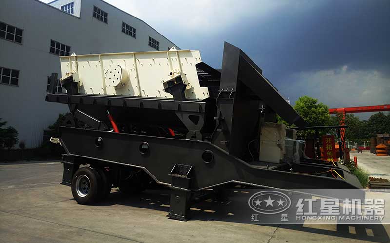 輪胎移動篩分站設(shè)備 輪胎移動篩分站設(shè)備