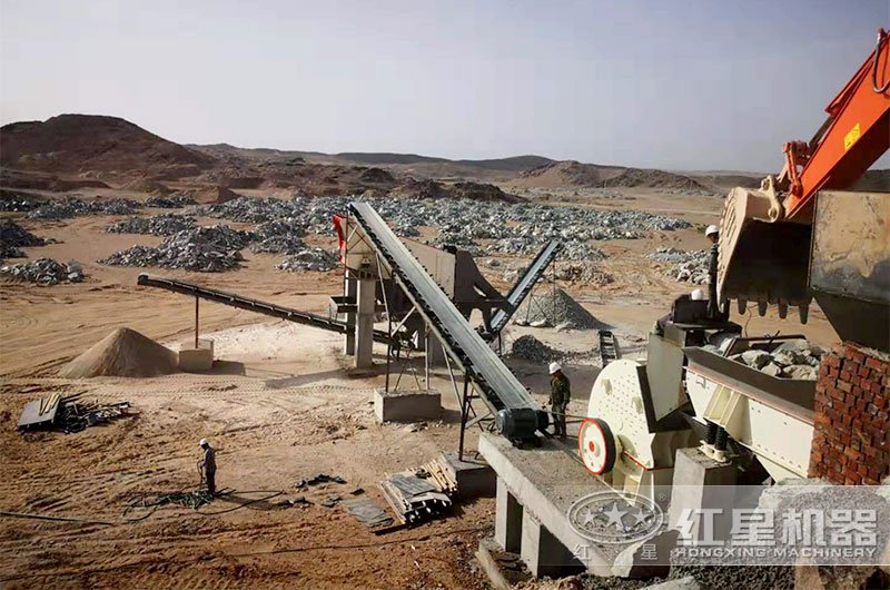 河南洛陽石灰?guī)r砂石料現(xiàn)場 河南洛陽石灰?guī)r砂石料現(xiàn)場