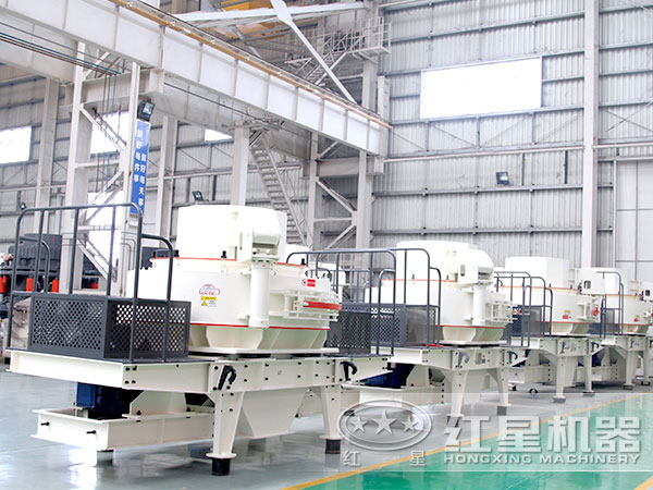 制砂機(jī)車間