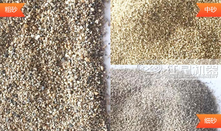 人造砂規(guī)格也有粗、中、細之分