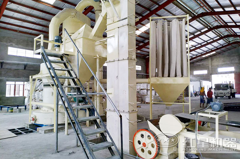 磨粉用戶生產(chǎn)現(xiàn)場，能夠滿足多種規(guī)格磨粉使用