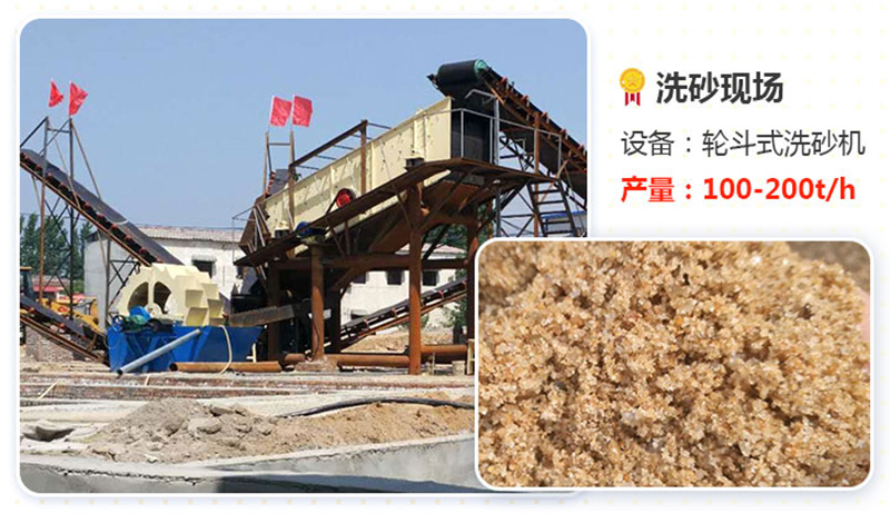 輪式洗砂機產(chǎn)量高、效果好