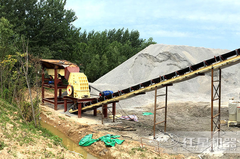 錘破可自成一條線，省去一級(jí)二級(jí)破碎過(guò)程